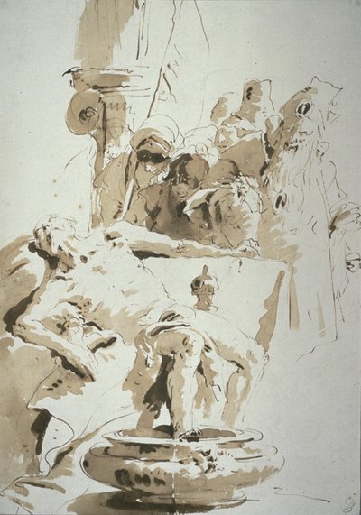 Fantasie über den Tod des Seneca von Giambattista Tiepolo