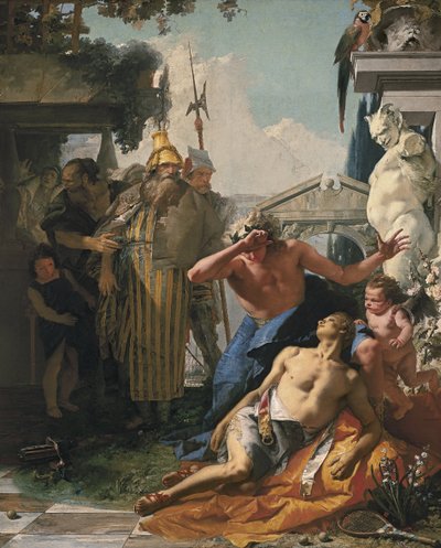 Der Tod des Hyacinthus von Giambattista Tiepolo