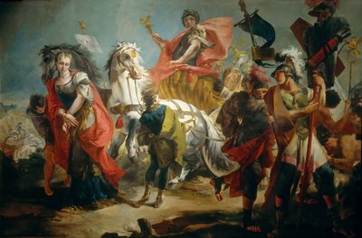 Der Triumph des Aurelian von Giambattista Tiepolo