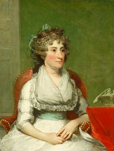 Catherine Yates Pollock (Mrs. George Pollock) von Gilbert Stuart