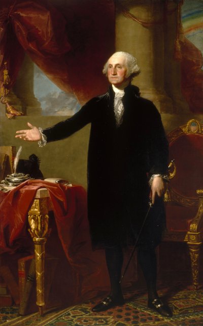 George Washington (Lansdowne-Porträt) von Gilbert Stuart