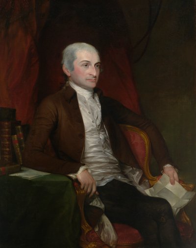 John Jay, begonnen 1784, abgeschlossen 1818 von Gilbert Stuart