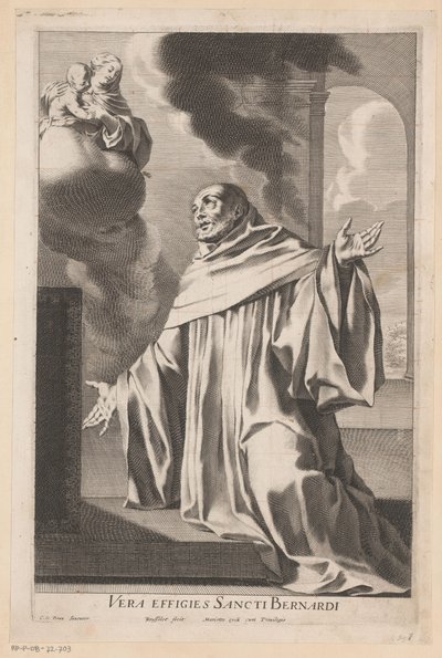 Heiliger Bernhard von Clairvaux von Gilles Rousselet