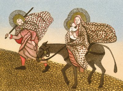 Flucht nach Ägypten II von Gillian Lawson