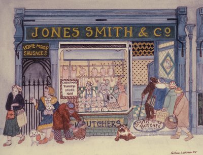 Jones Smith & Co., Metzgerei von Gillian Lawson
