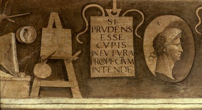 Kunst, aus dem Zyklus "Die Freien Künste" von Giorgione