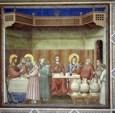 Die Hochzeit zu Kana von Giotto (c.1266 1337)
