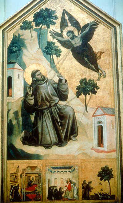 Stigmatisation des Heiligen Franziskus von Giotto