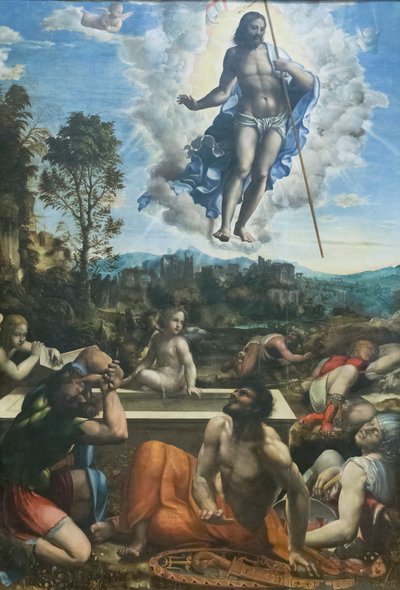 Auferstehung Christi von Giovanni Antonio Bazzi Sodoma