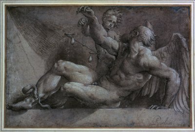 Allegorie der Zeit von Giovanni Antonio Pordenone