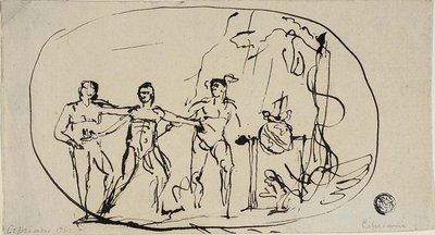 Drei Figuren von Giovanni Battista Cipriani