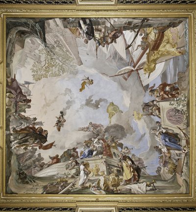 Das Opfer der Iphigenie von Giovanni Battista Crosato