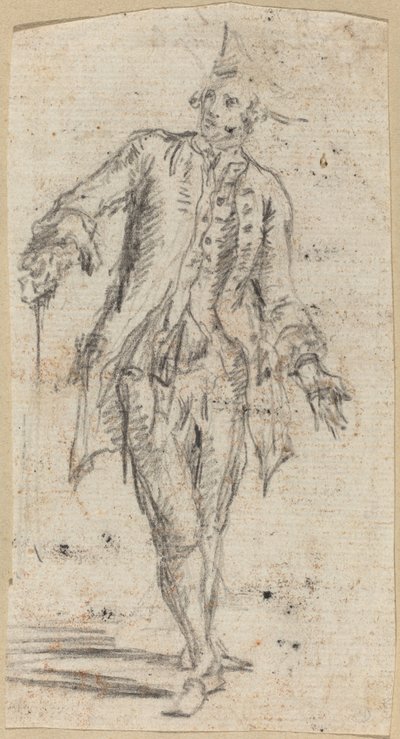 Ein Gentleman mit Spazierstock von Giovanni Battista Piranesi