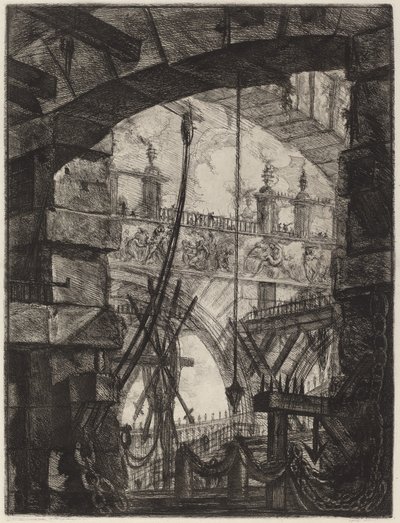 Die große Piazza von Giovanni Battista Piranesi