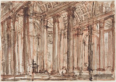 Das Portikus des Pantheon von Giovanni Battista Piranesi