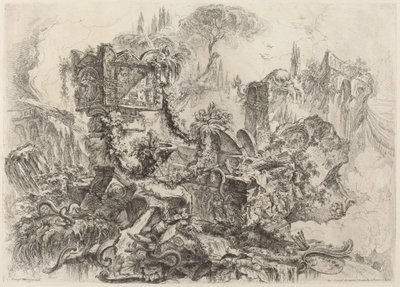 Das Grabmal Neros von Giovanni Battista Piranesi