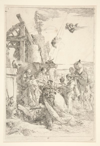 Anbetung der Heiligen Drei Könige von Giovanni Battista Tiepolo