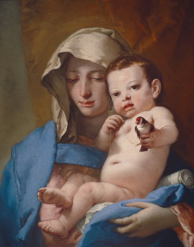 Madonna des Distelfinks, ca. 1767-1770 von Giovanni Battista Tiepolo