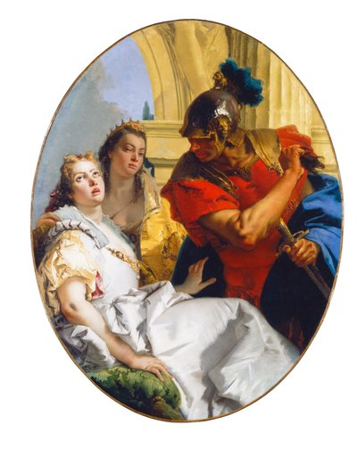 Szene aus der antiken Geschichte von Giovanni Battista Tiepolo