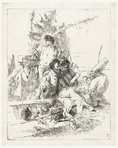 Scherzi di Fantasia von Giovanni Battista Tiepolo