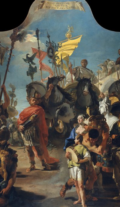 Der Triumph des Marius, 1729 von Giovanni Battista Tiepolo