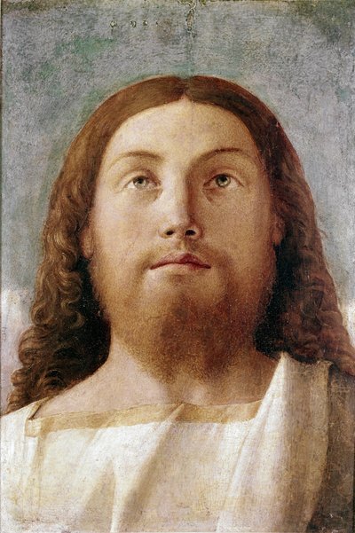 Der Erlöser (Detail) von Giovanni Bellini