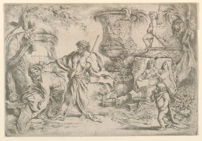 Allegorie der Vergänglichkeit von Giovanni Benedetto Castiglione