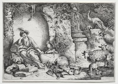 Die Melancholie von Giovanni Benedetto Castiglione