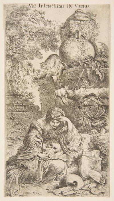 Melancholie von Giovanni Benedetto Castiglione