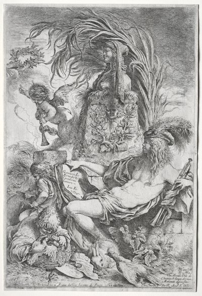 Der Genius von Castiglione, 1648 von Giovanni Benedetto Castiglione