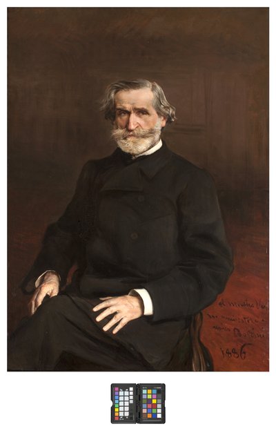 Porträt von Giuseppe Verdi von Giovanni Boldini