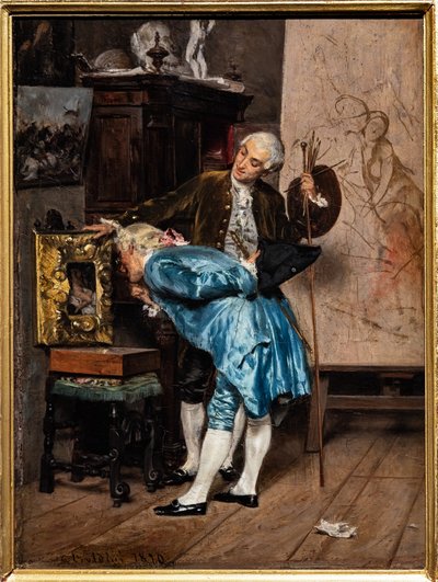 Der Kunstliebhaber von Giovanni Boldini