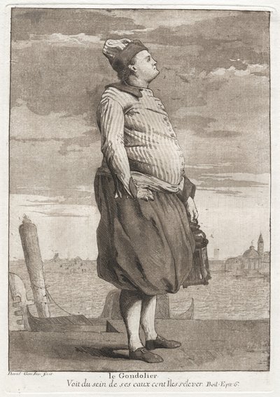 Der Gondoliere von Giovanni David