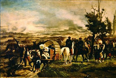 Schlacht von Magenta, 1860 von Giovanni Fattori