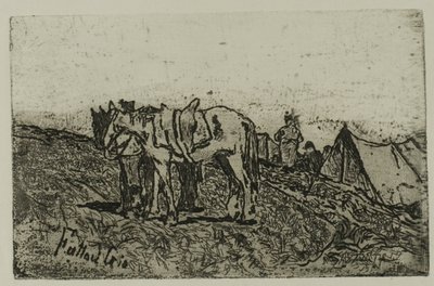 Manöver von Giovanni Fattori