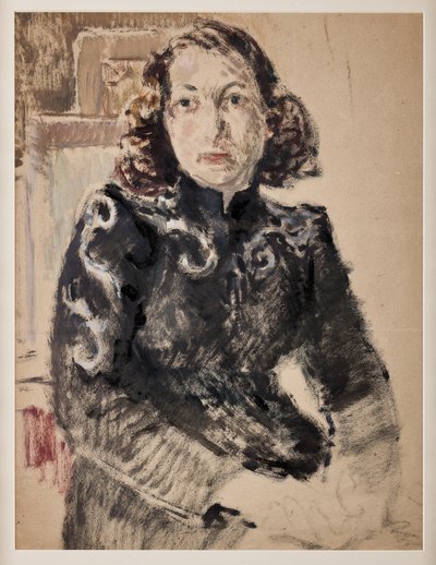 Mädchen in Schwarz von Giovanni Forghieri
