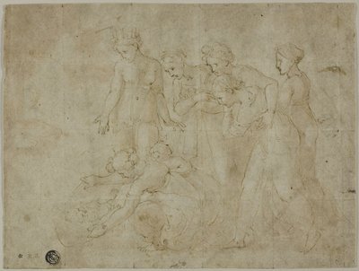 Auffindung des Moses von Giovanni Francesco Penni