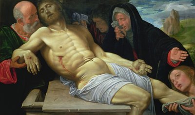 Die Beweinung Christi von Giovanni Girolamo Savoldo