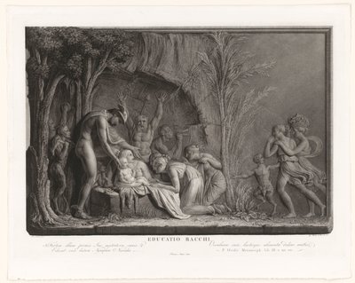 Die Erziehung des Bacchus von Giovanni Martino dei Boni