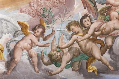 Putti (Detail) von Giovanni Mauro della Rovere