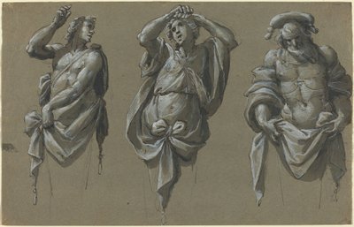 Drei Hermen von Giovanni Mauro della Rovere