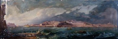 Der Große Hafen, Valletta von Girolamo Gianni