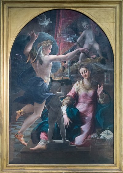 Die Verkündigung von Girolamo Mazzola Bedoli