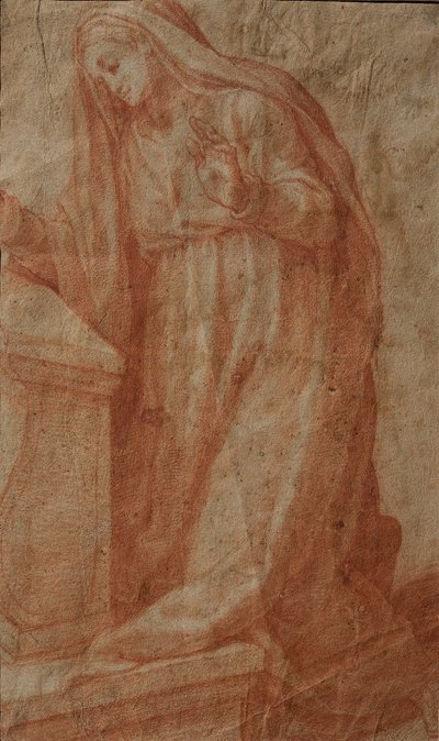 Santa Teresa von Ávila von Girolamo Siciolante da Sermoneta