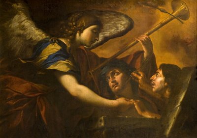 Eine Allegorie des Ruhms von Girolamo Troppa