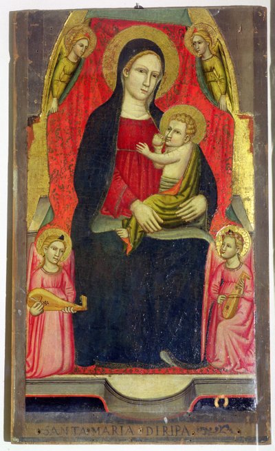 Madonna und Kind von Giuliano di Simone da Lucca