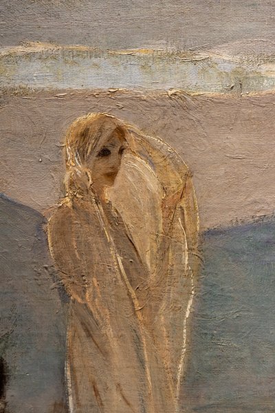 Dante und Beatrice von Giulio Aristide Sartorio