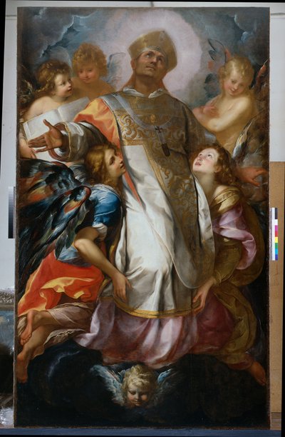 St. Karl in Herrlichkeit von Giulio Cesare Procaccini