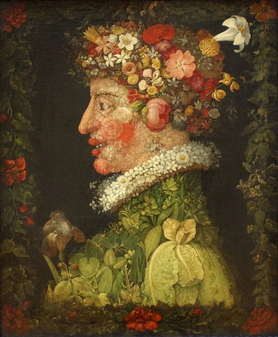 Frühling, 1573 von Giuseppe Arcimboldo