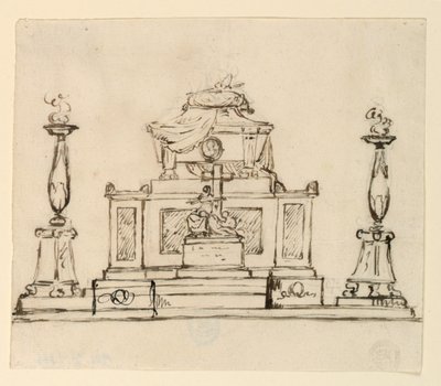 Erhebung eines Grabmals von Giuseppe Barberi